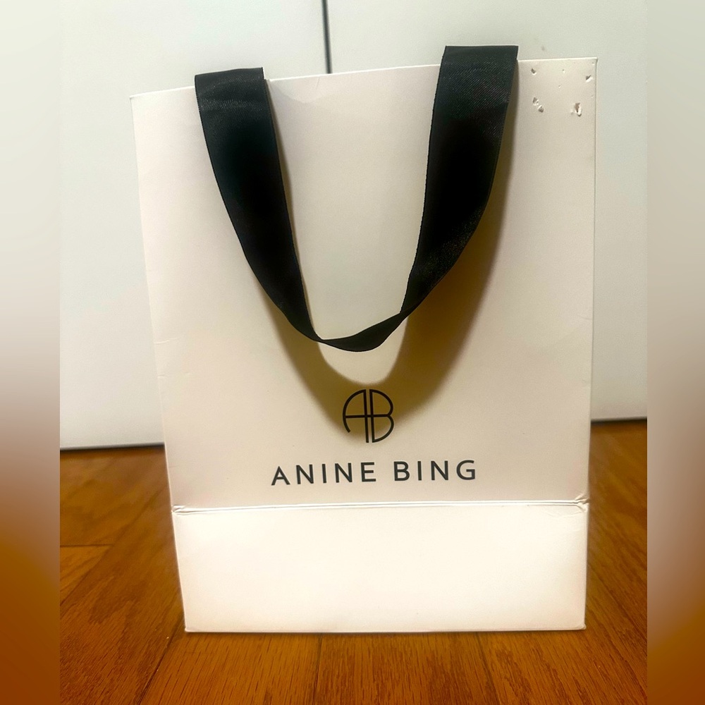 Anine Bing medium paper bag